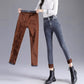 Women's High-Waisted Thick Plush - Lined Skinny Jeans（50% OFF）
